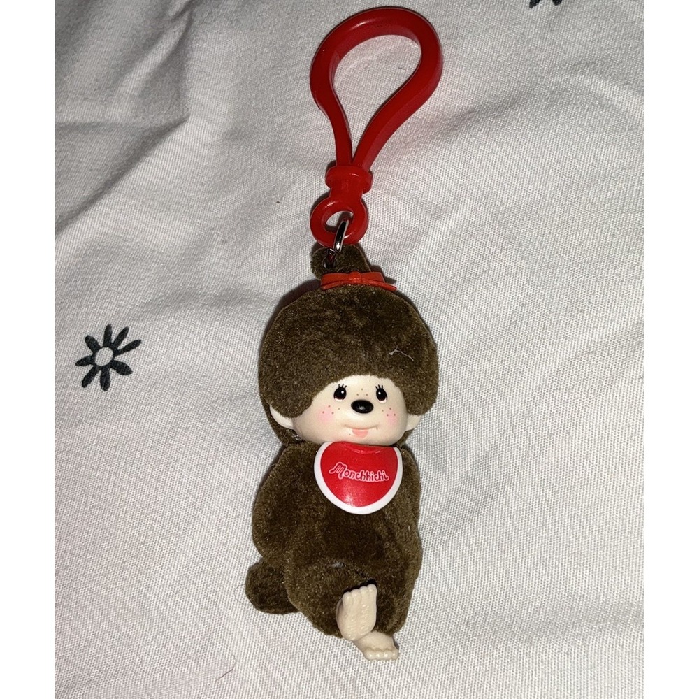Monchhichi Keychain Bag Clip Figure decor